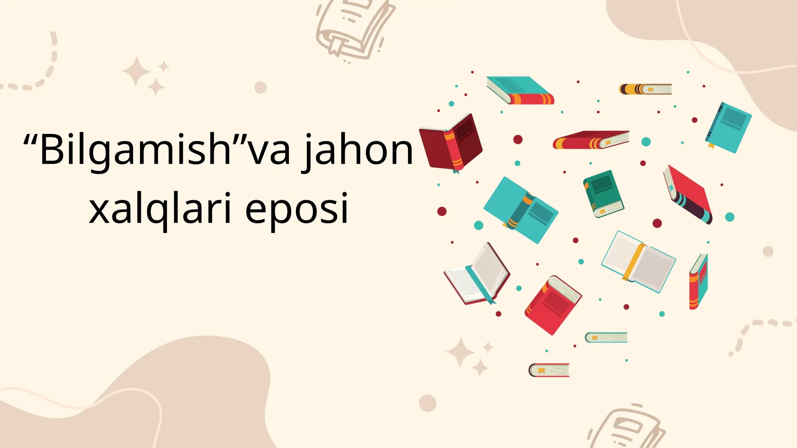 Bilgamish va jahon xalqlari eposi