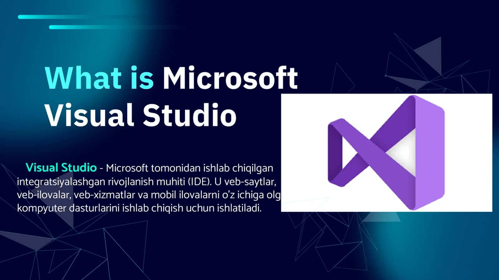 Visual Studio va Visual Studio Code farqi