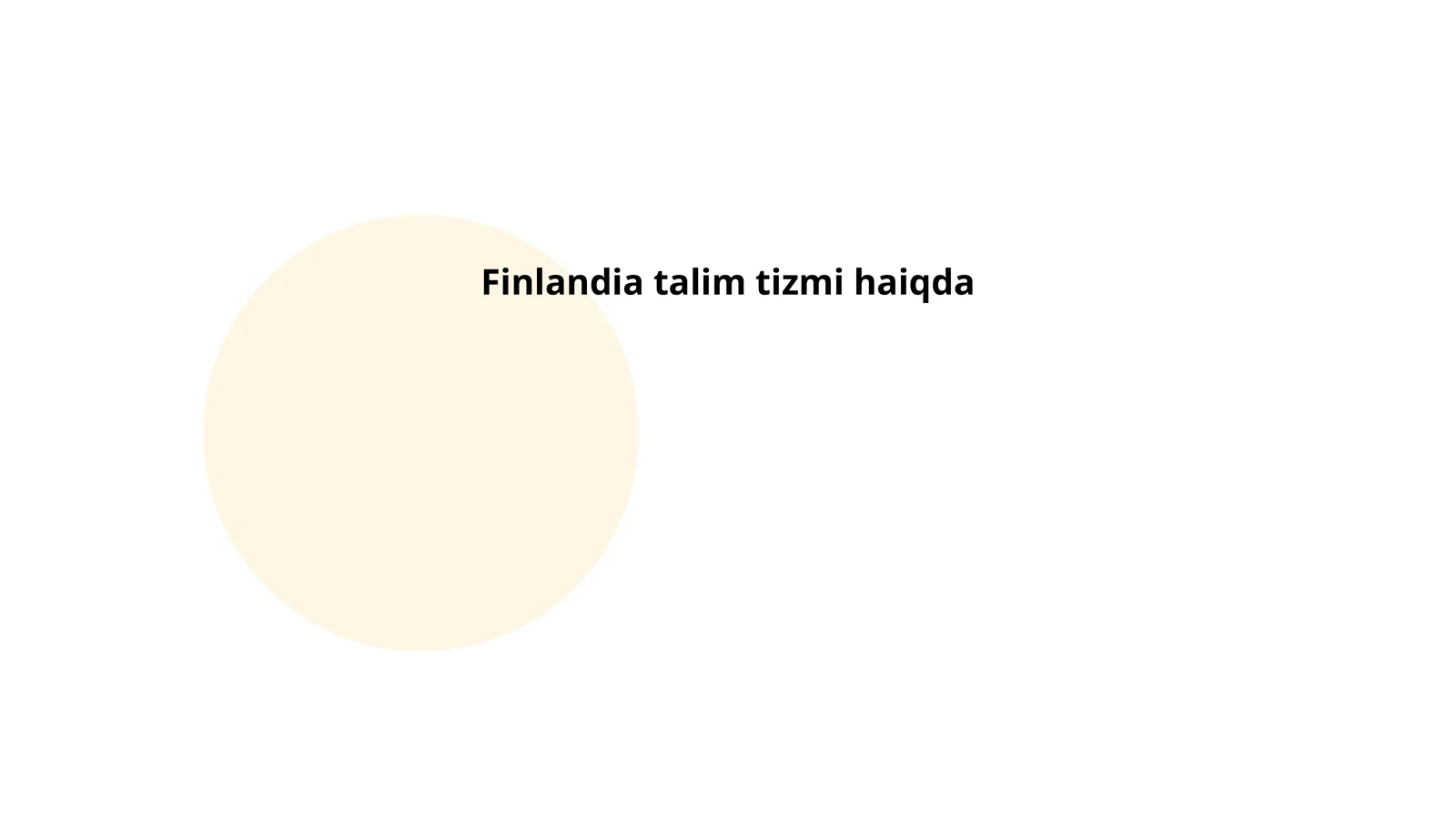 Finlandiya talim tizmi