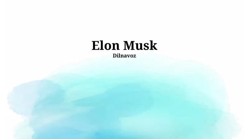 Elon Musk