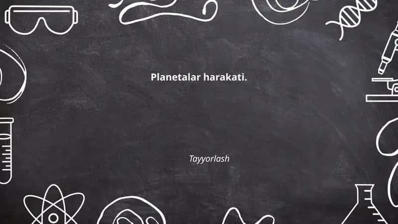 Planetalar harakati