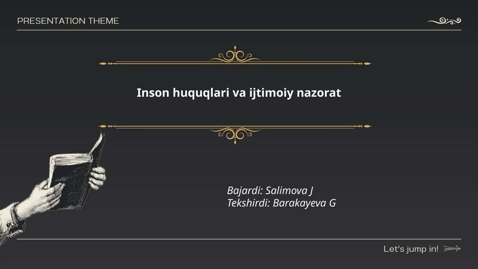 Inson huquqlari va ijtimoiy nazorat