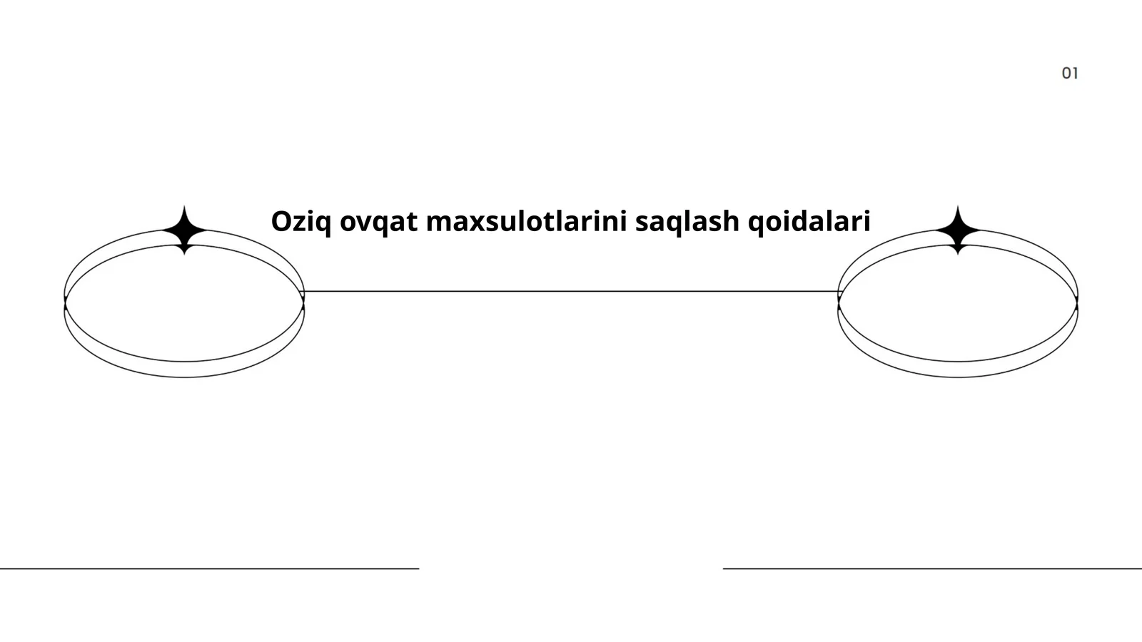 Oziq ovqat maxsulotlarini saqlash qoidalari