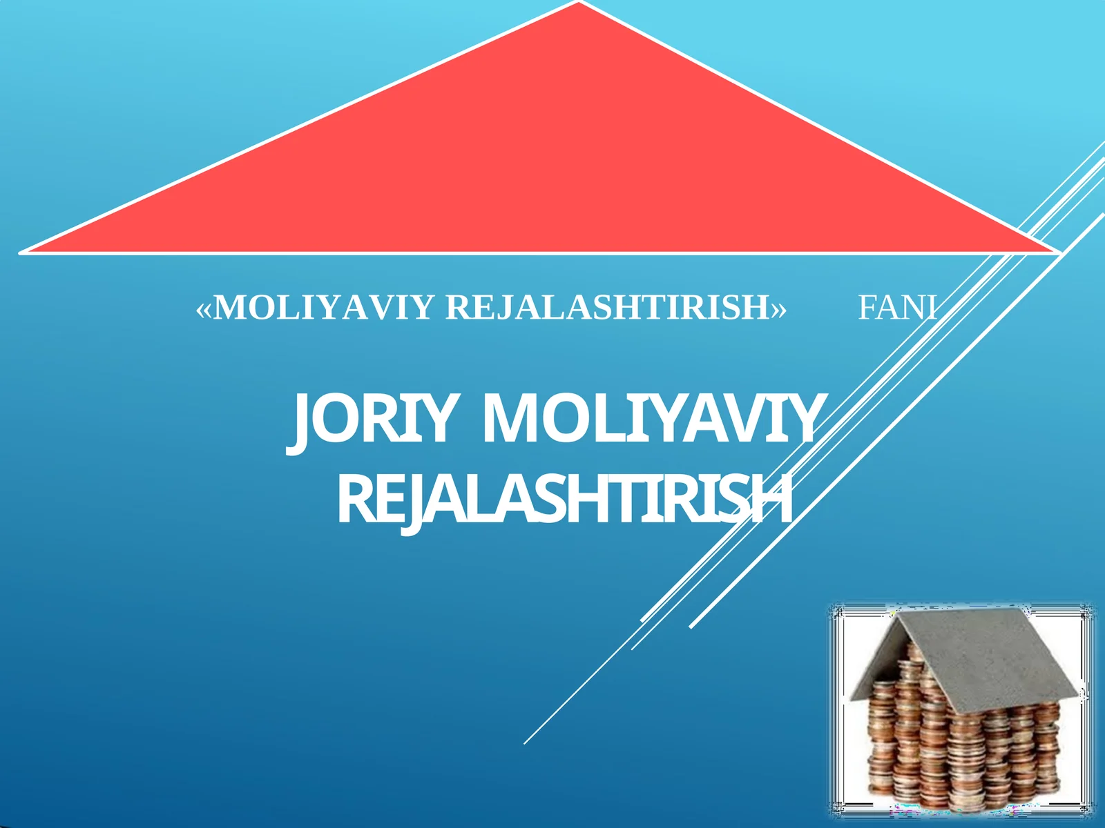 JORIY MOLIYAVIY REJALASHTIRISH