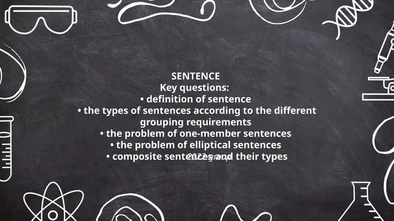 SENTENCE