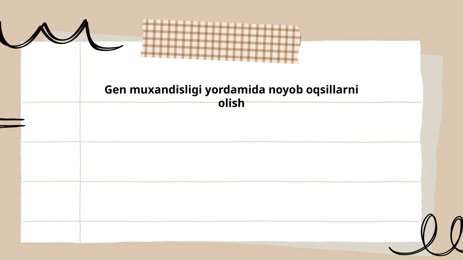 Gen muhandisligi asoslari
