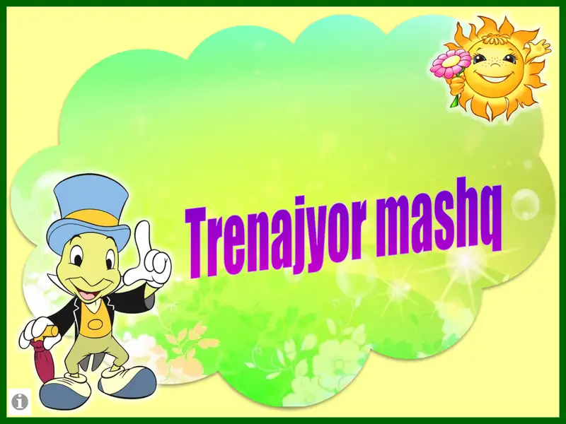 Trenajyor mashq
