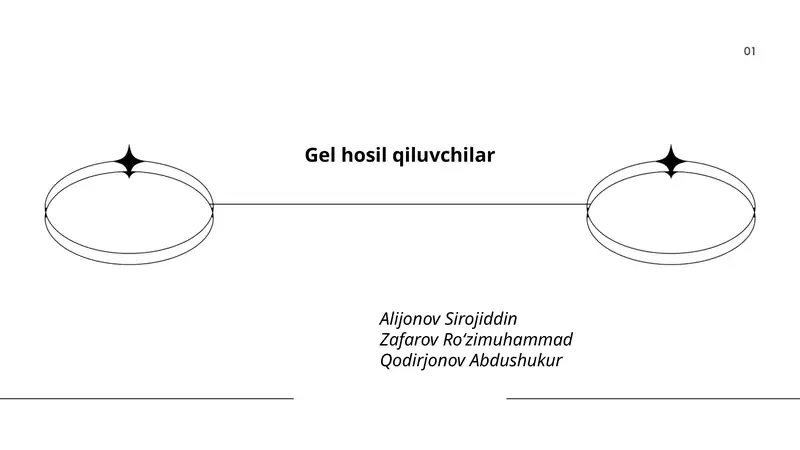 Gel hosil qiluvchilar