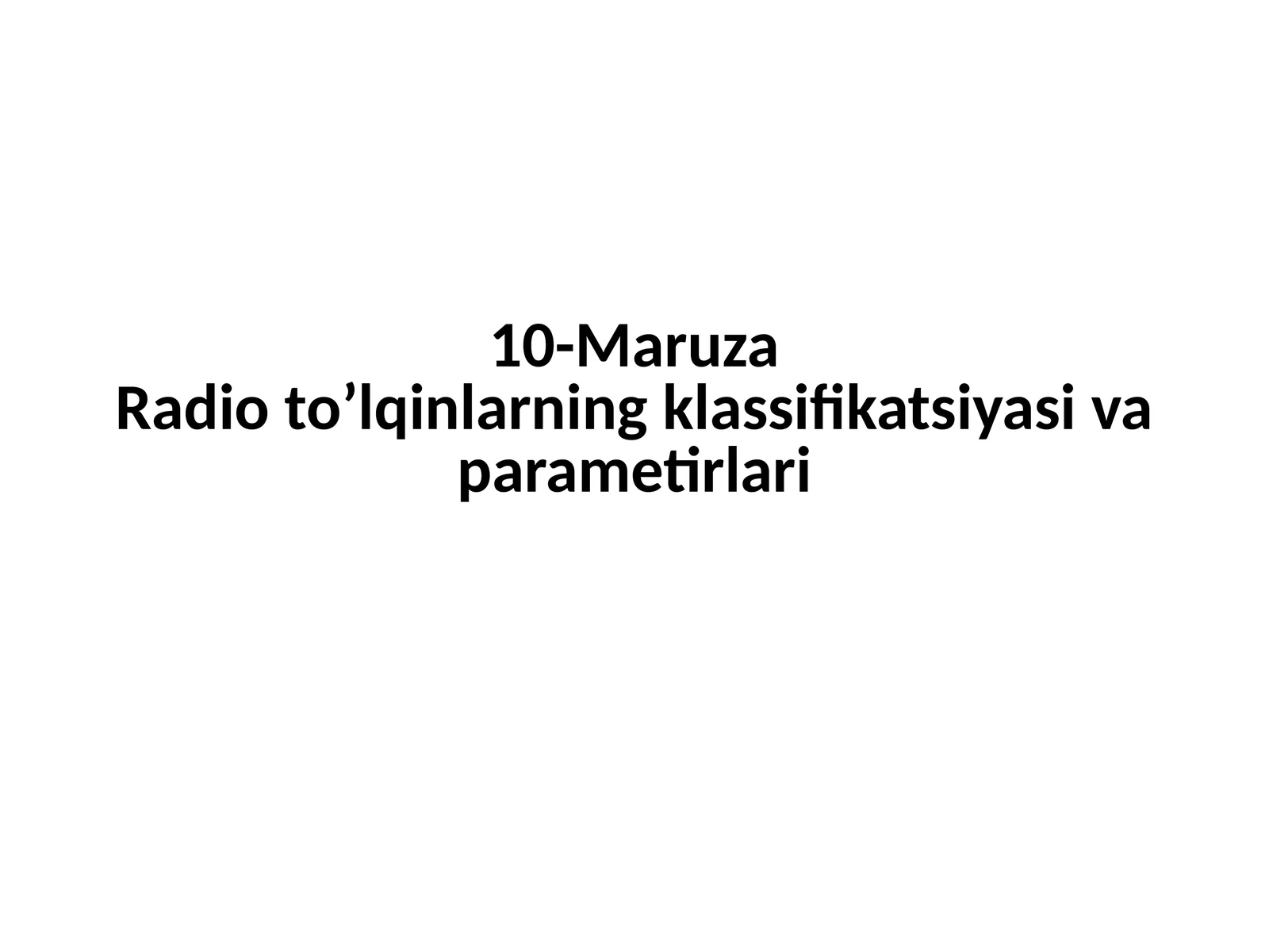 Radioto’lqinlar