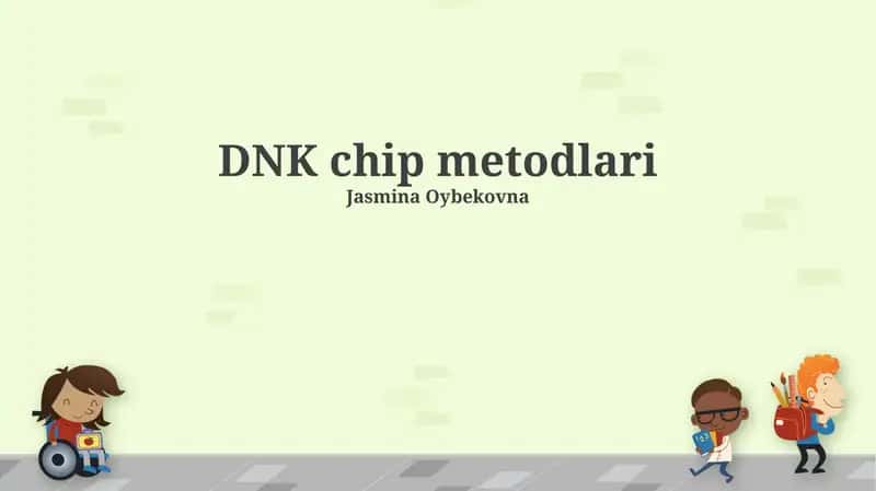 DNK chip metodlari