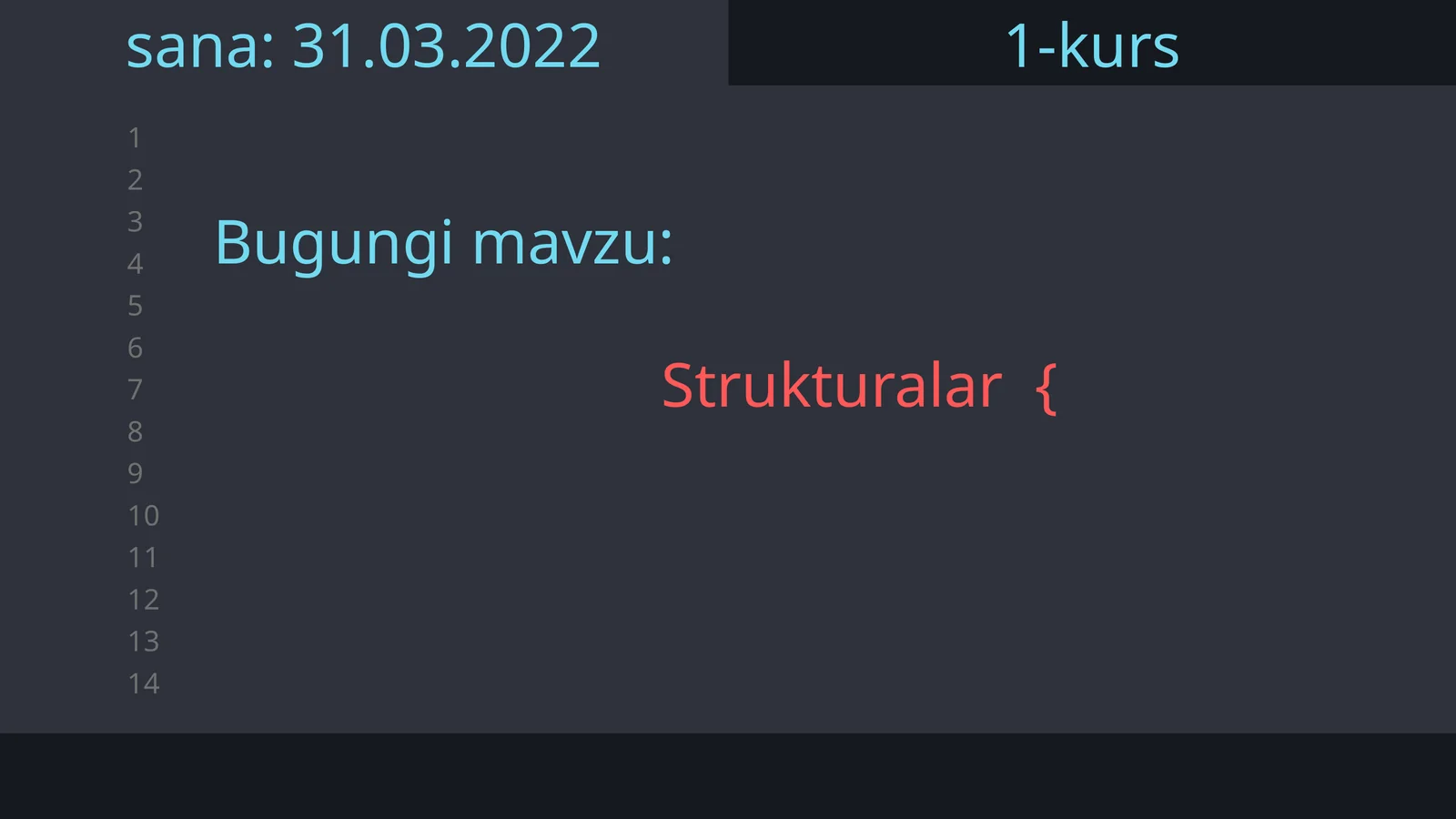 Strukturalar