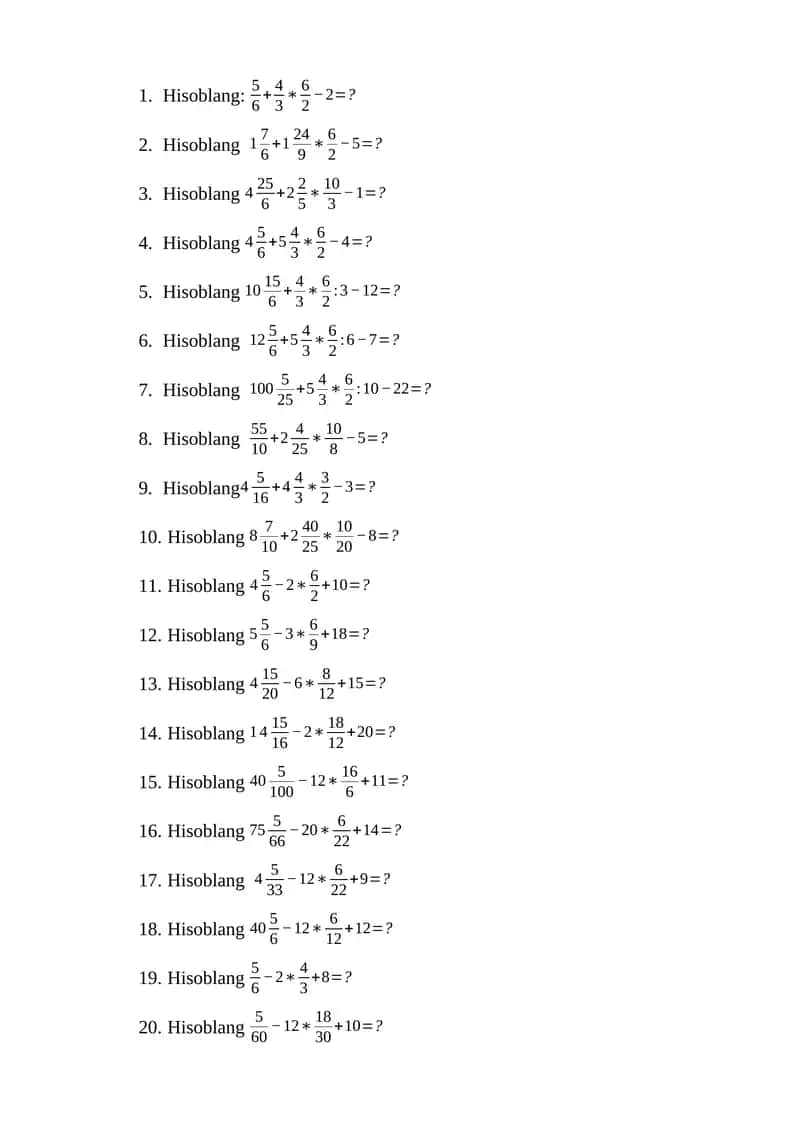 test matematika