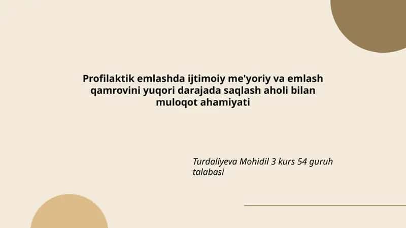 Ijtimoiy me'yorlarning emlashga ta'siri va ularni shakllantirish usullari