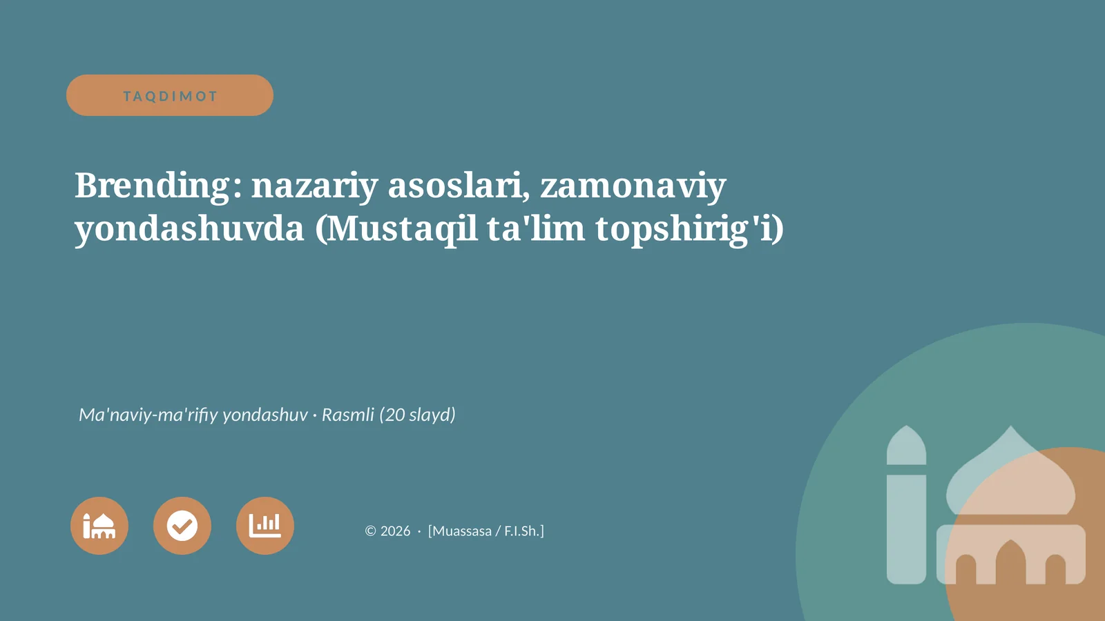 Brending: nazariy asoslari, zamonaviy yondashuvda