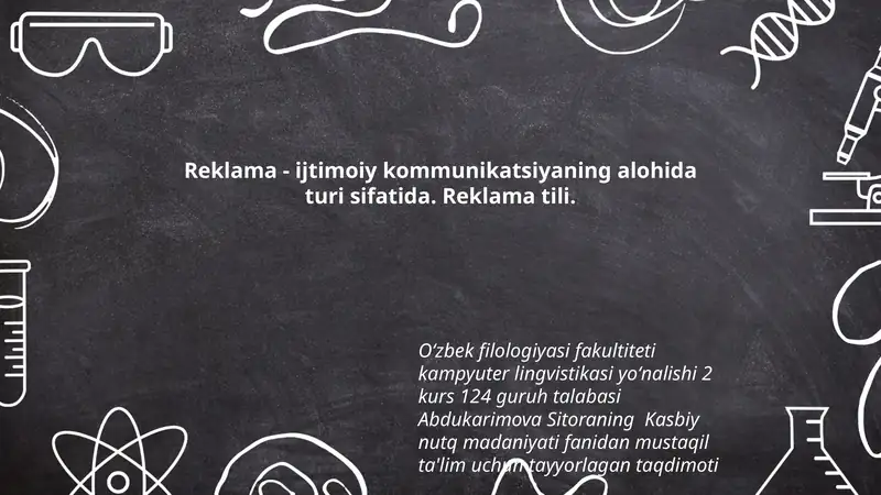 Kasbiy nutq madaniyati fanidan mustaqil ta'lim uchun taqdimot