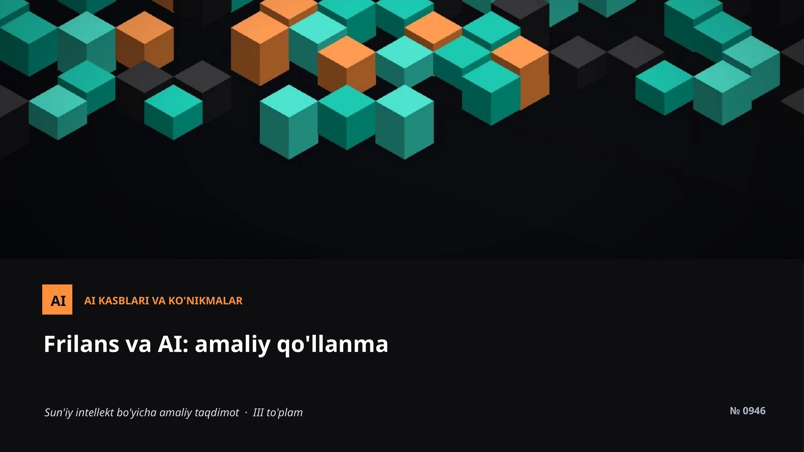AI KASBLARI VA KO'NIKMALAR