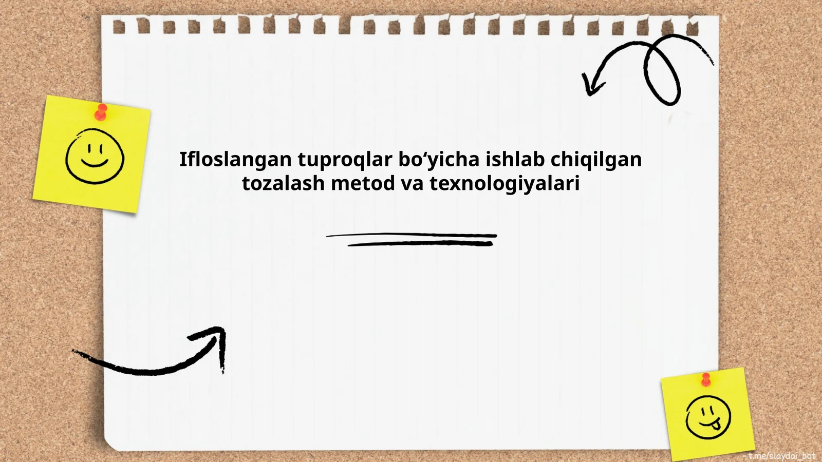 Ifloslangan tuproqlar boʻyicha ishlab chiqilgan tozalash metod va texnologiyalari
