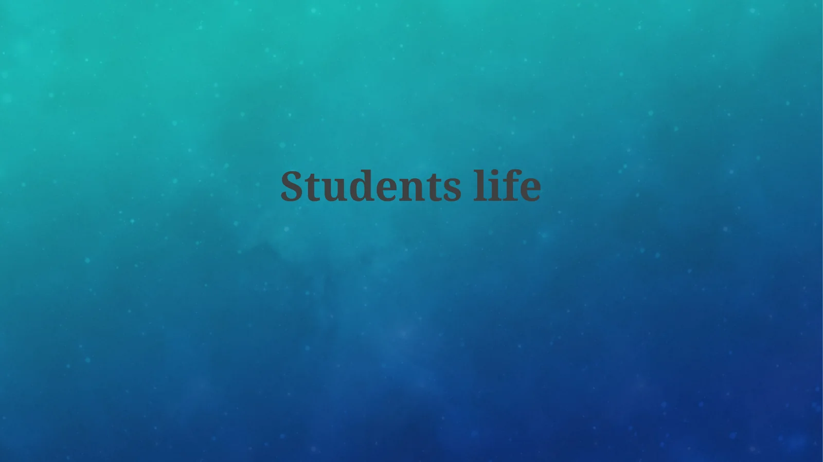 Studentslife