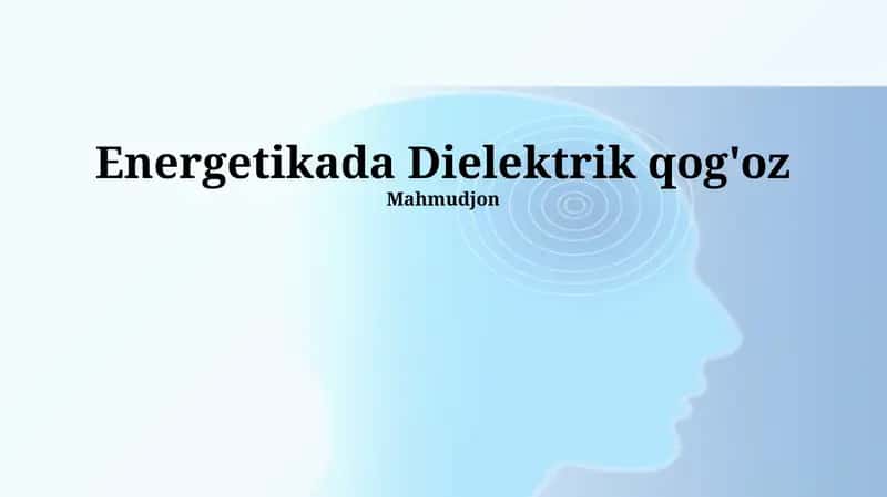 Dielektrik qog'oz