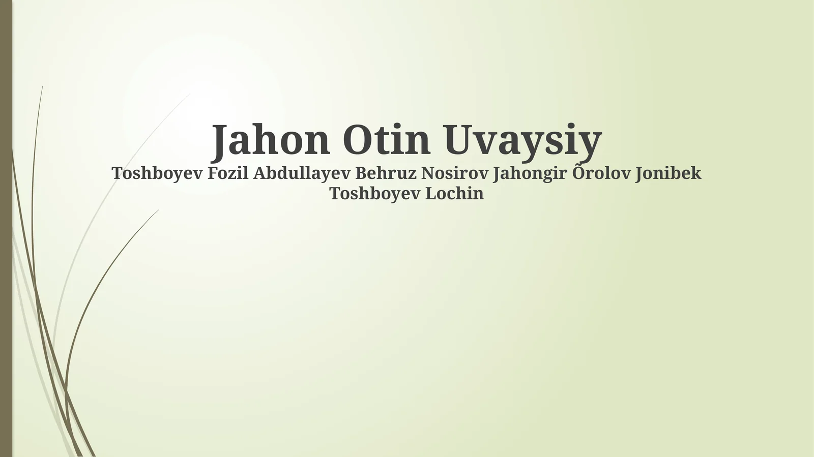 Otin Uvaysiy
