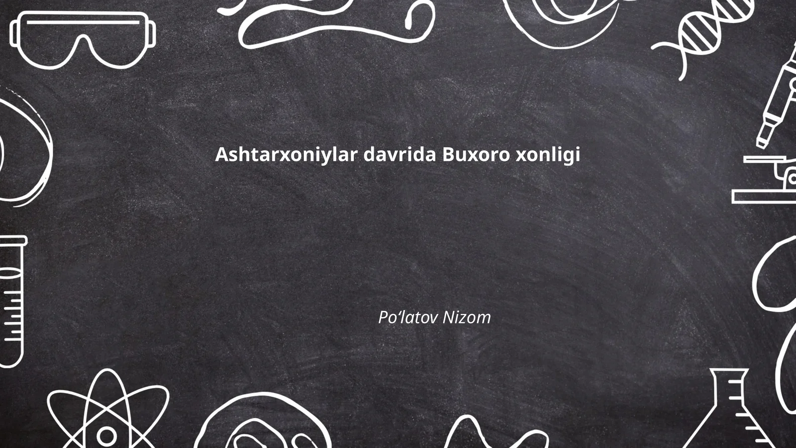 Ashtarxoniylar davrida Buxoro xonligi