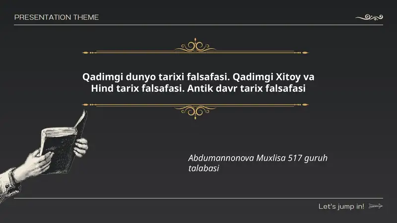 Qadimgi dunyo tarixi falsafasi