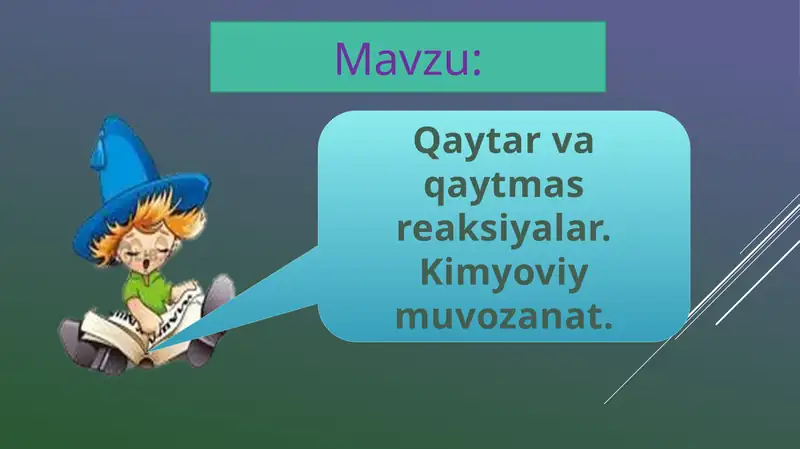 Qaytmas reaksiyalar