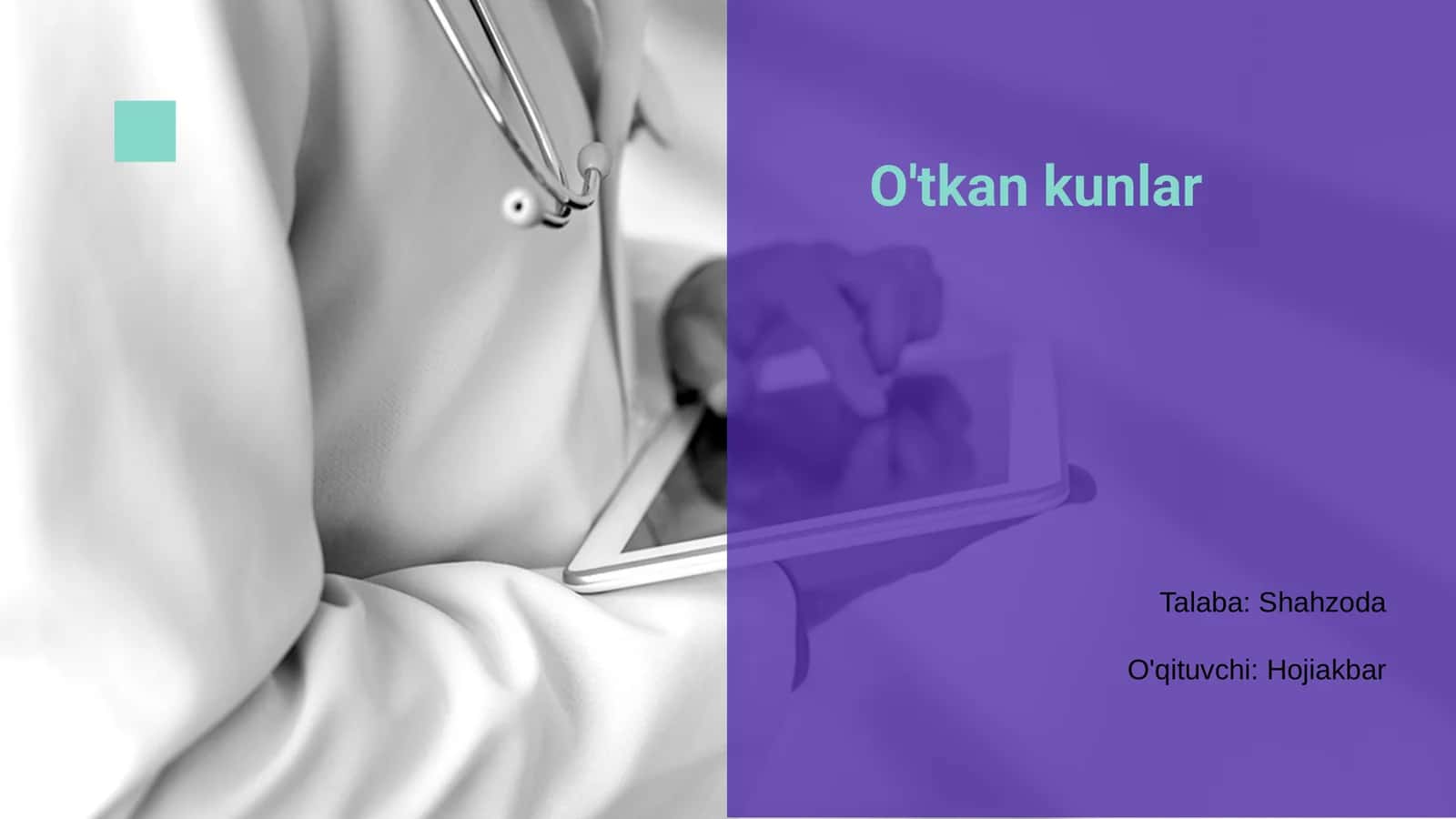 O'tkan kunlar