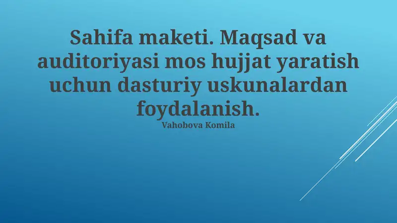 Sahifa maketi