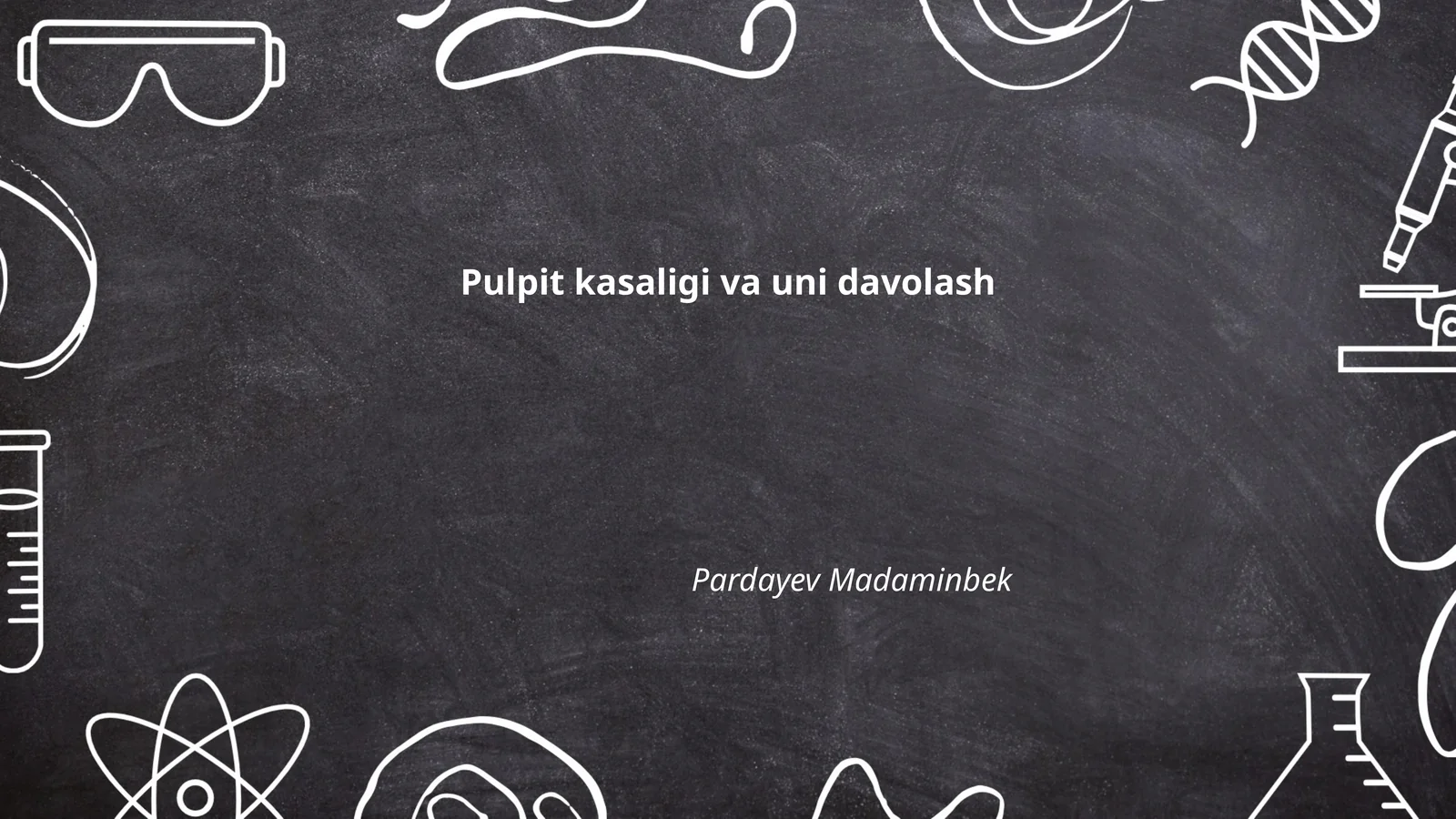 Pulpit kasaligi va uni davolash