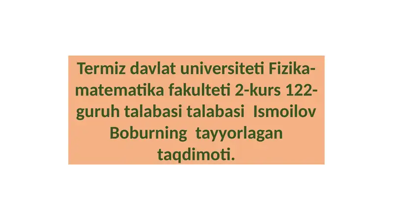 Tranzistorlar