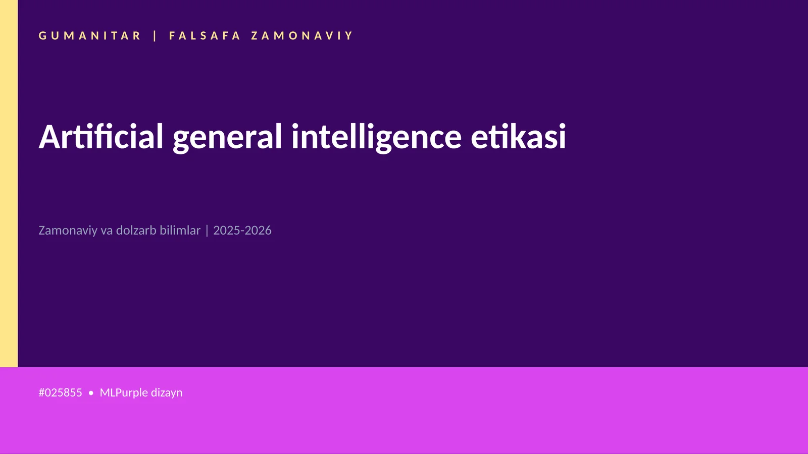 Artificial general intelligence etikasi