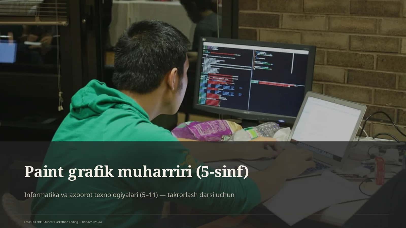 Paint grafik muharriri (5-sinf)