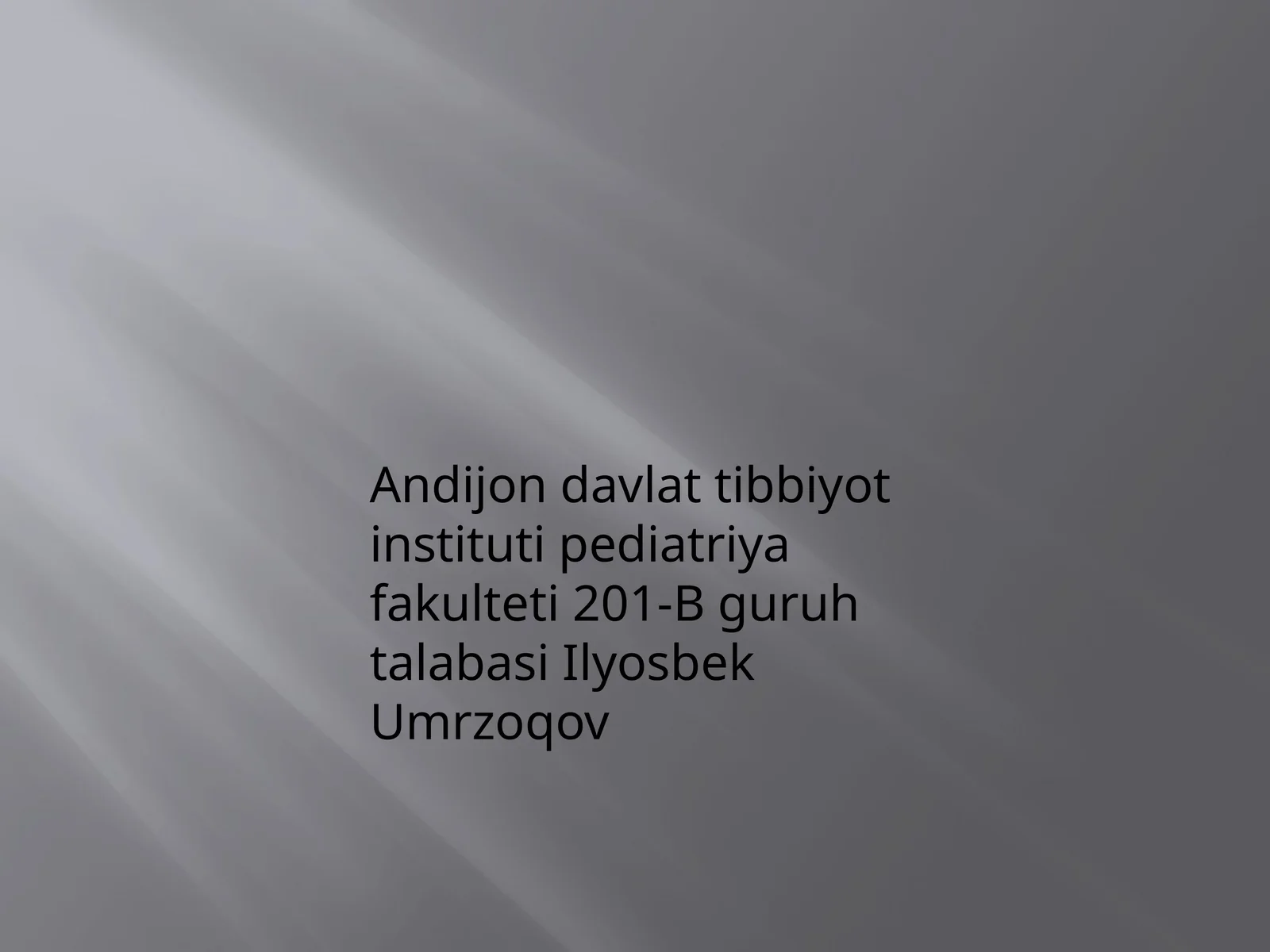 Anaerob va aerob bakteriyalar