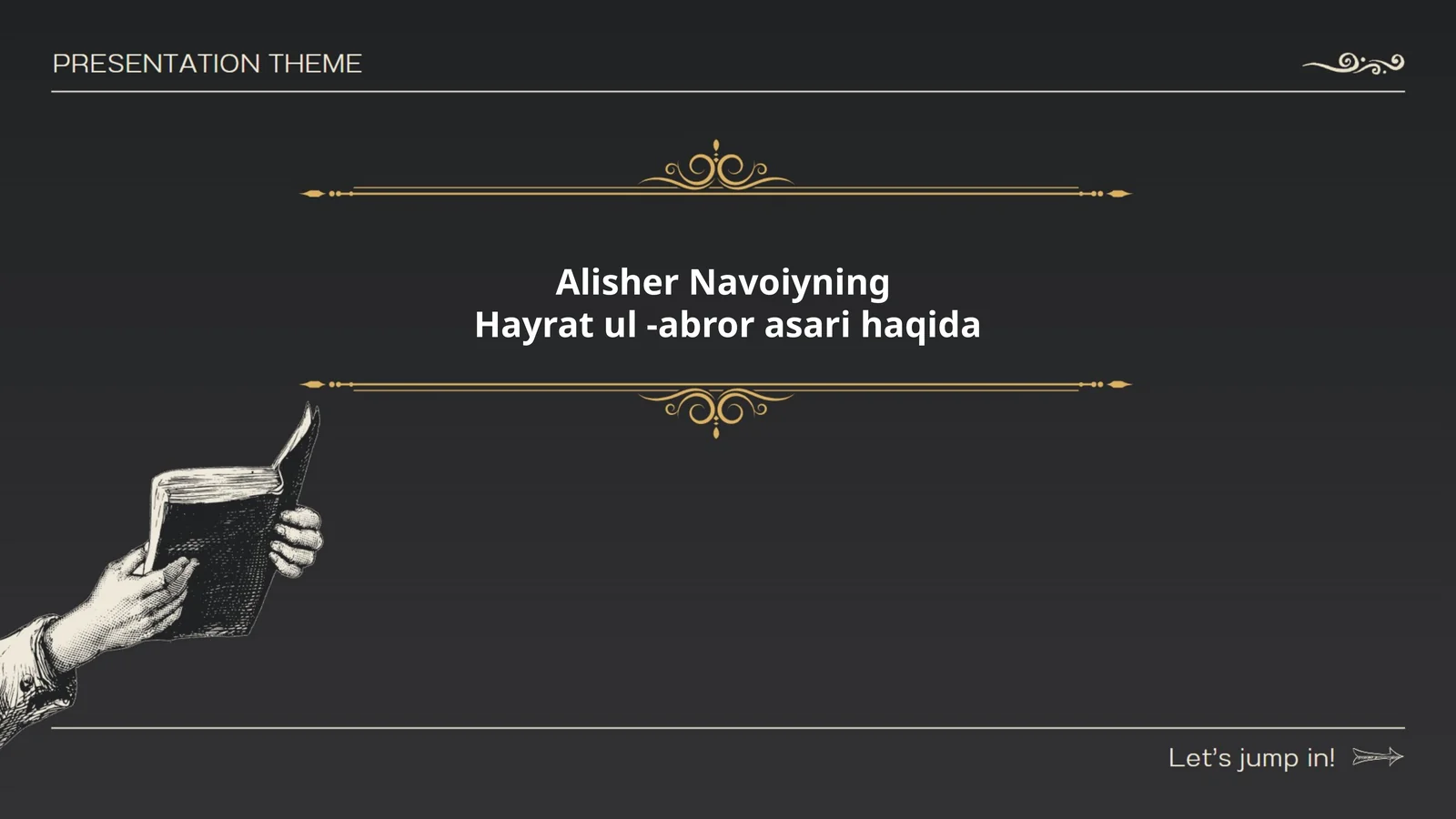 Hayrat ul-abror asari haqida