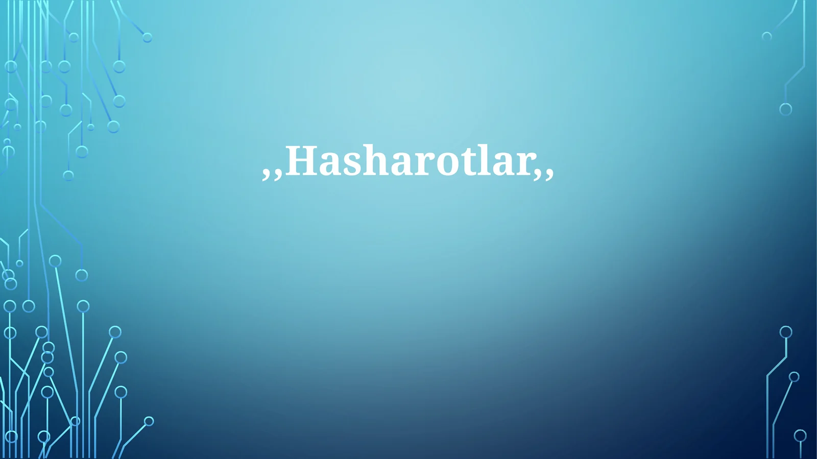 Hasharotlarning ekologiyasi