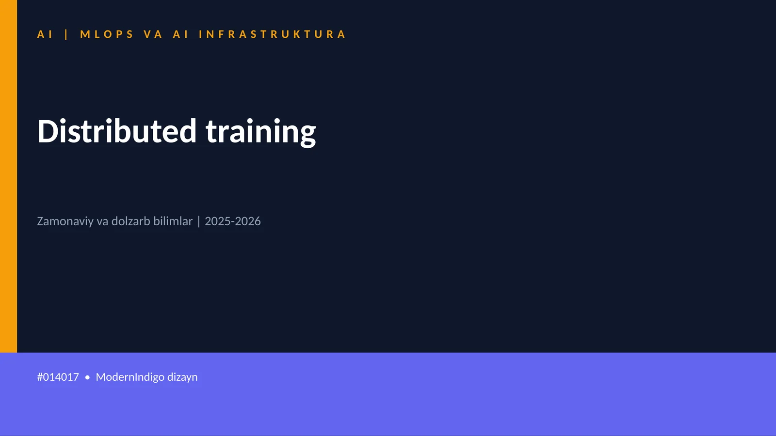 MLOPS VA AI INFRASTRUKTURA