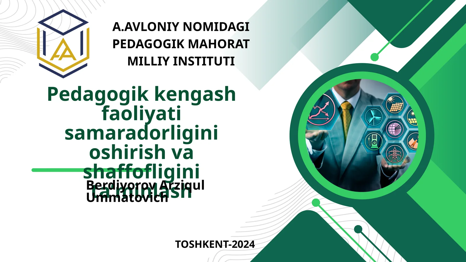 Pedagogik kengash faoliyatining samaradorligini oshirish va shaffofligini taʼminlash