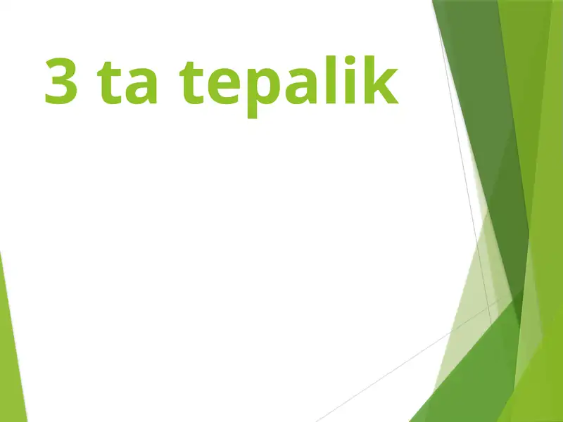Uchtepa(3 tatepalik)manzilgohihaqidaumumiyma’lumot