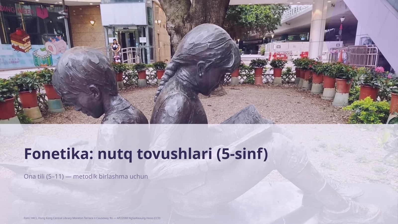 Ona tili (5–11) — metodik birlashma uchun