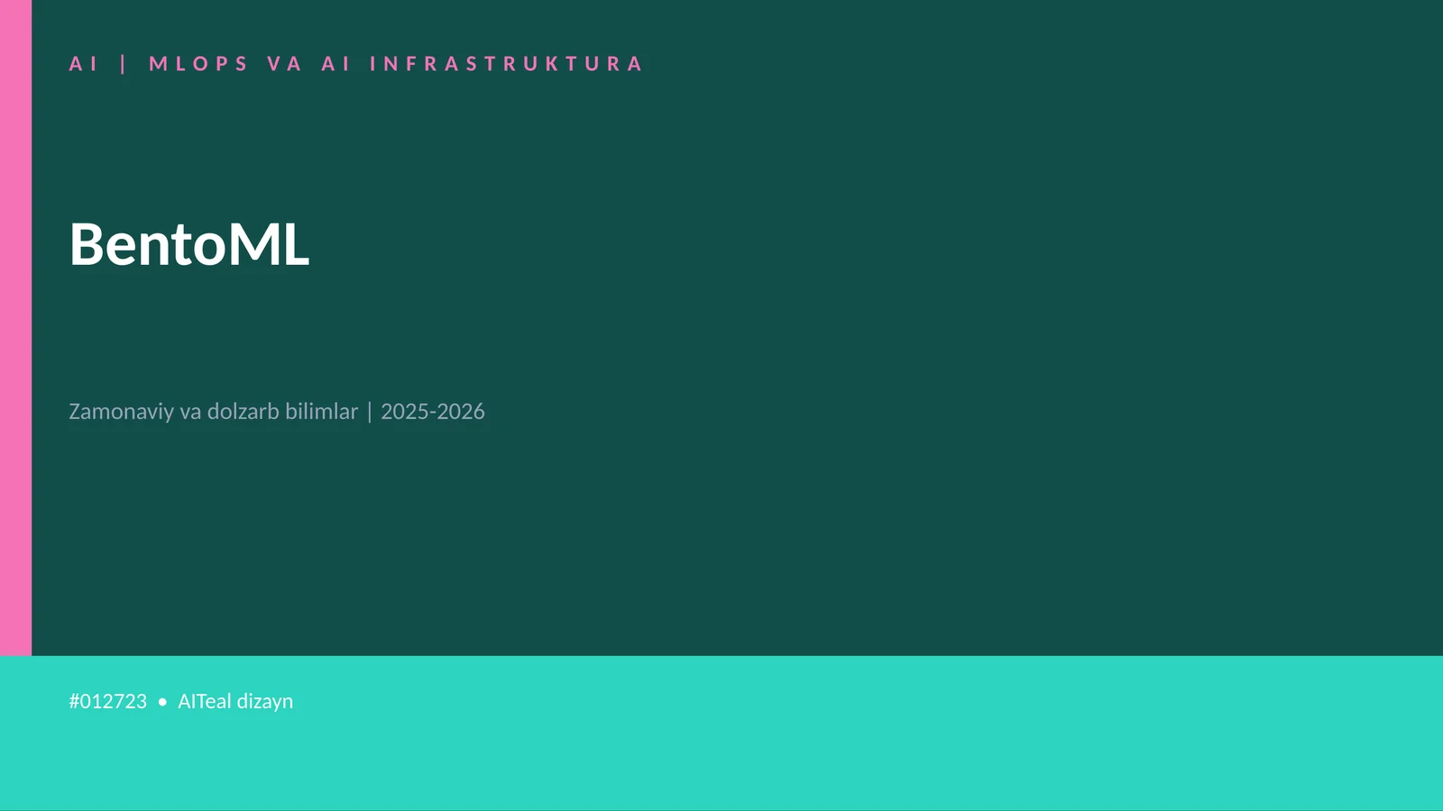 MLOPS VA AI INFRASTRUKTURA