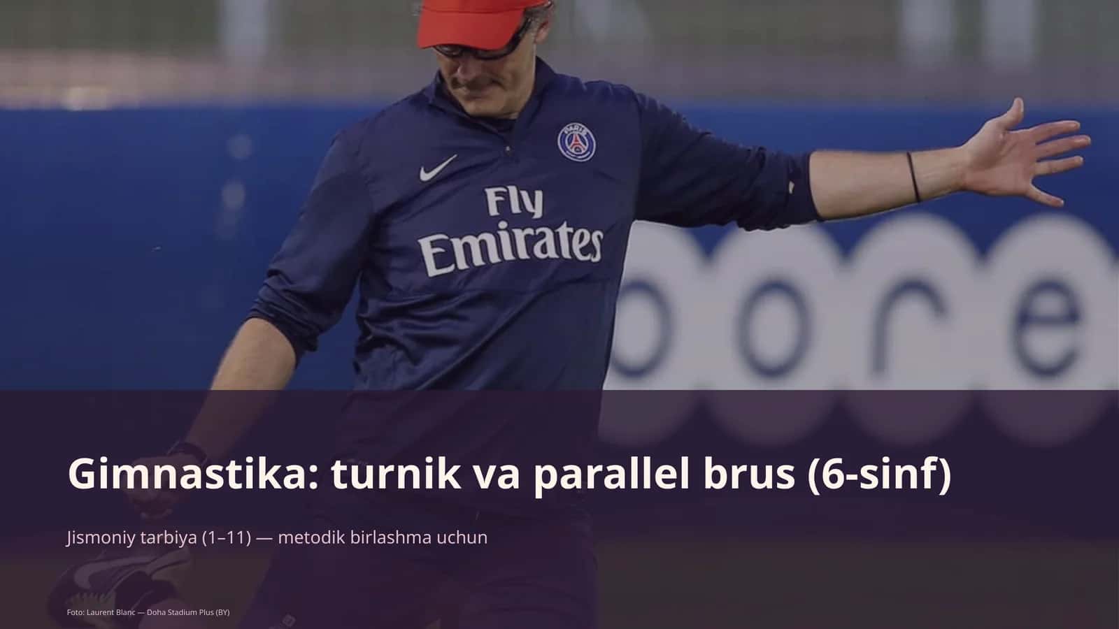 Gimnastika: turnik va parallel brus (6-sinf)