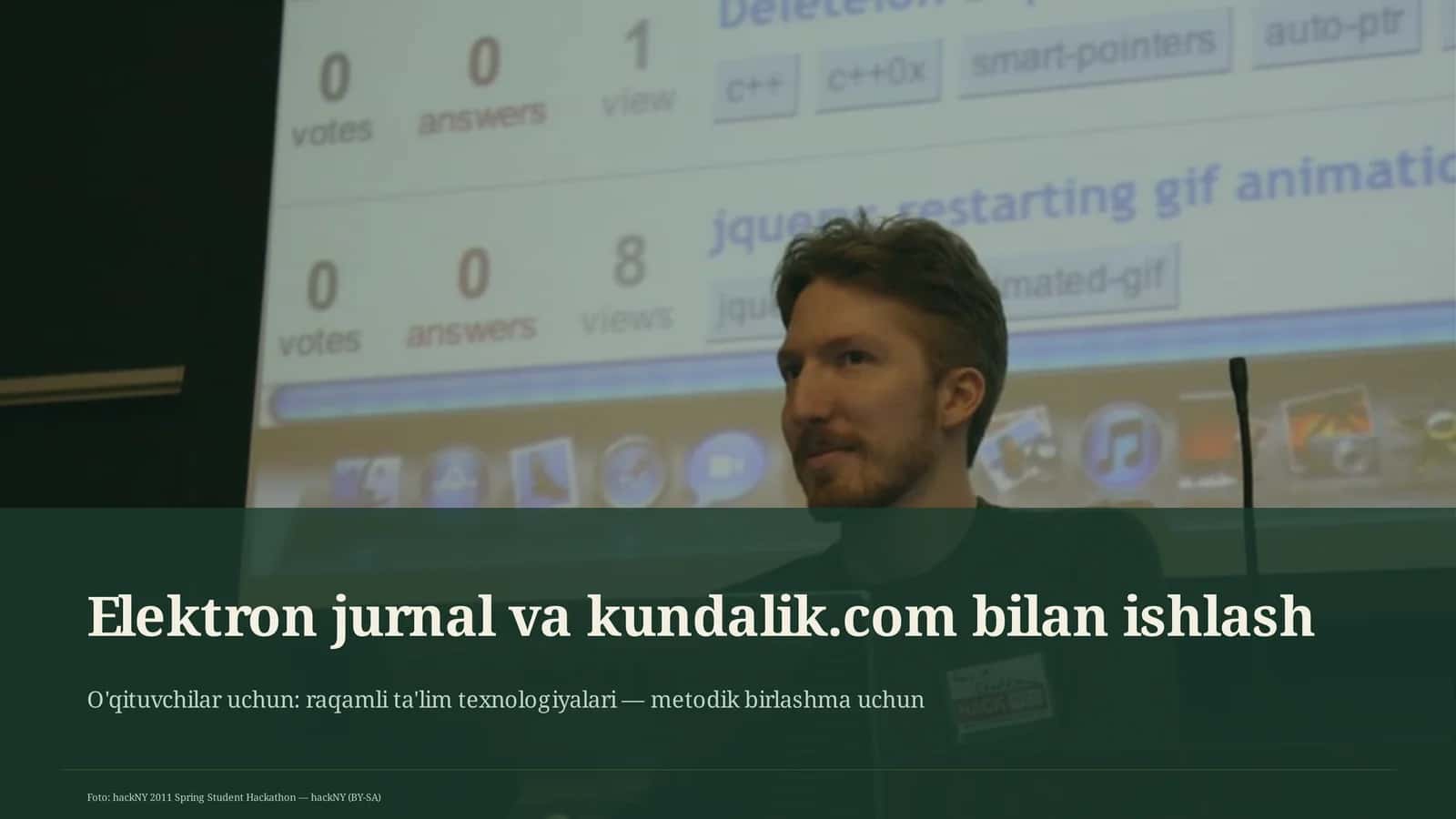 Dars rejasi