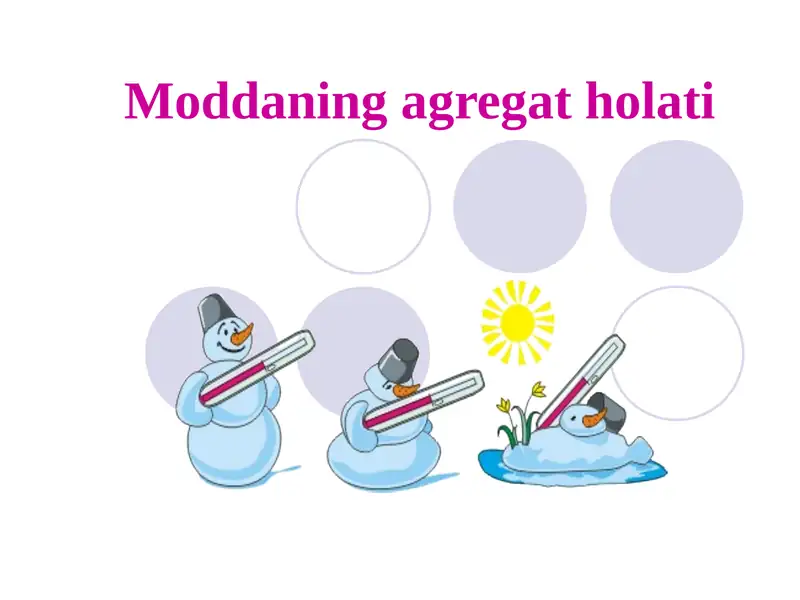 Moddaning agregat holati