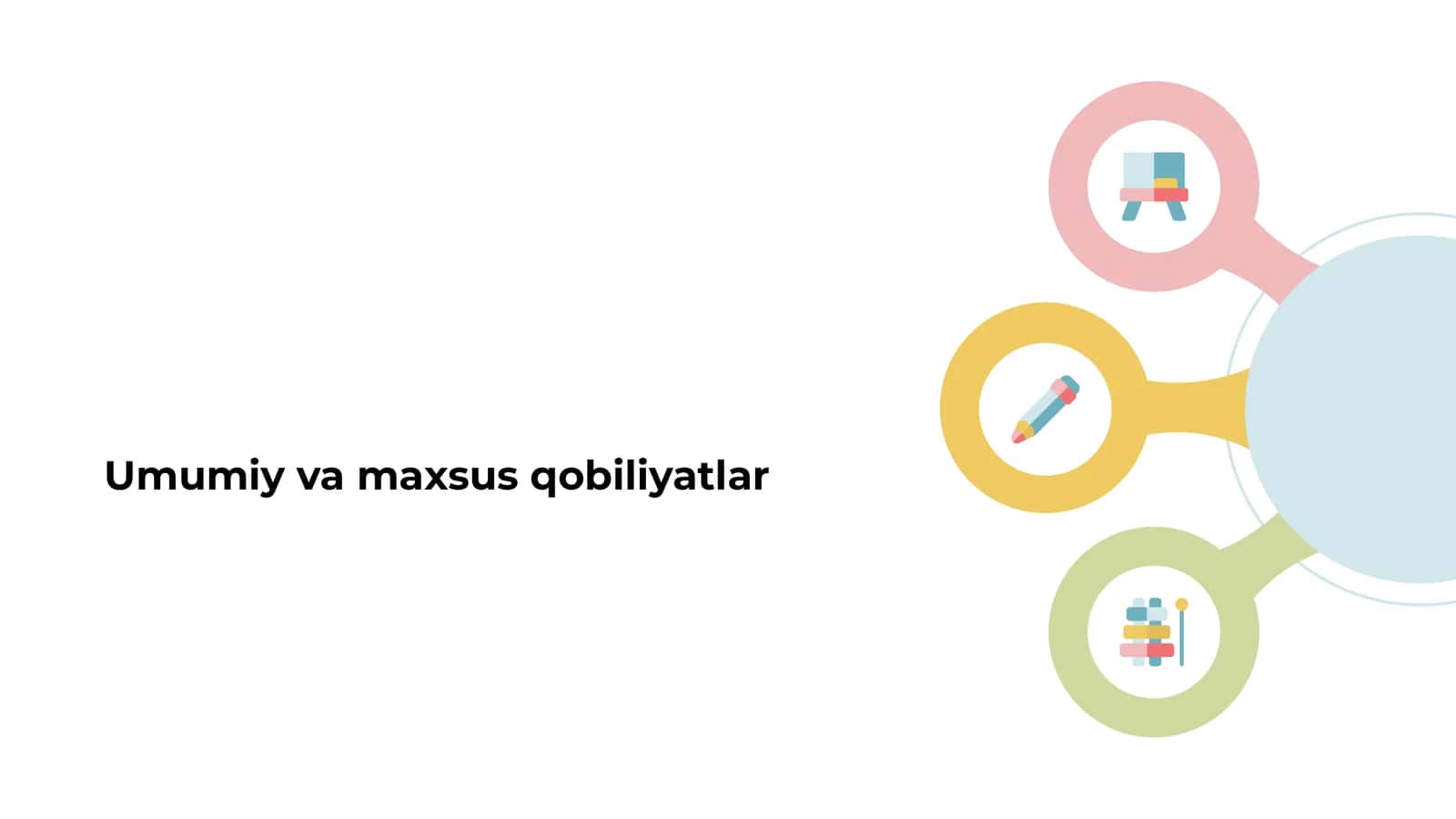 Umumiy va maxsus qobiliyatlar