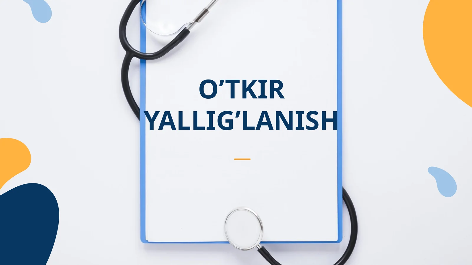 O’tkir Yallig’lanish