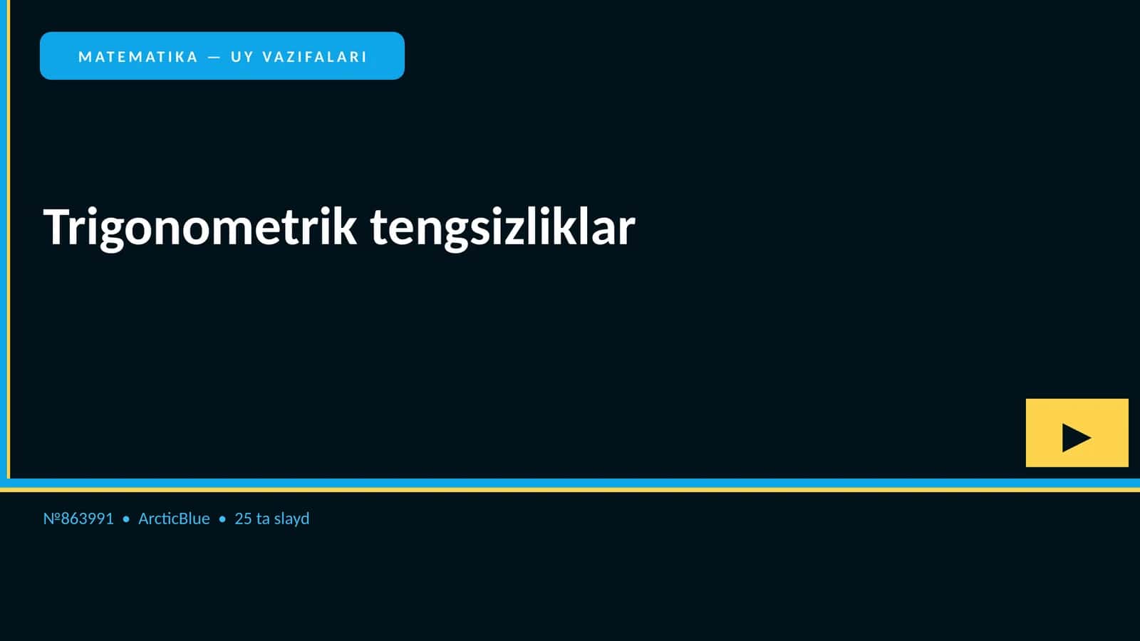 Trigonometrik tengsizliklar