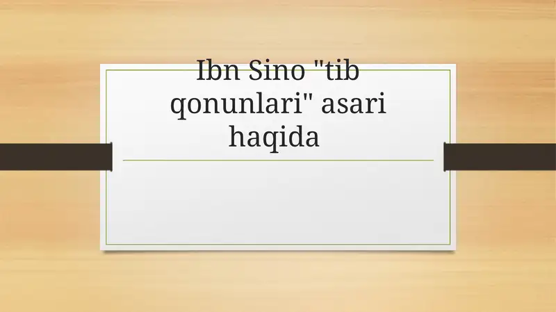 Tib qonunlari