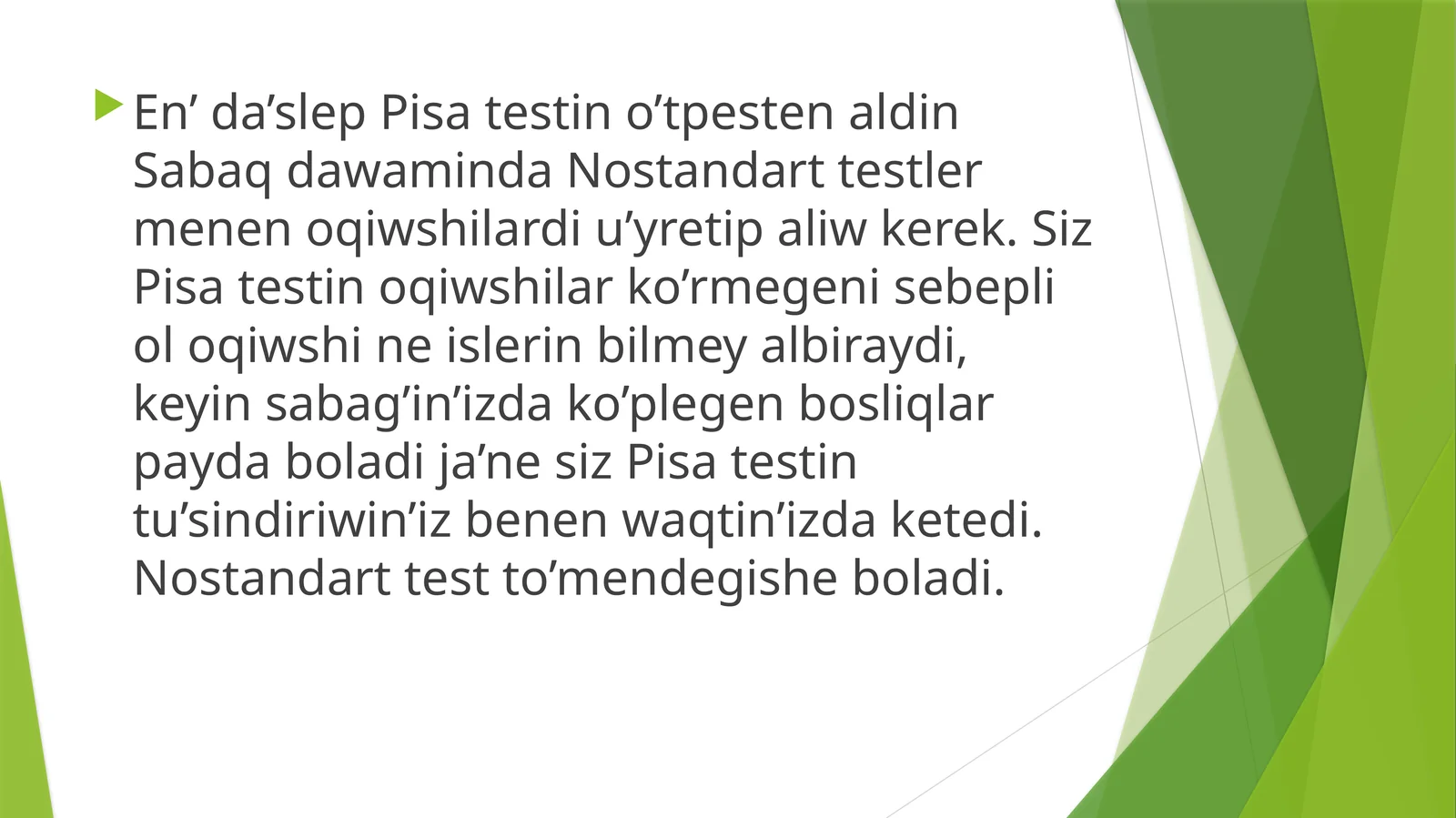 Pisatest
