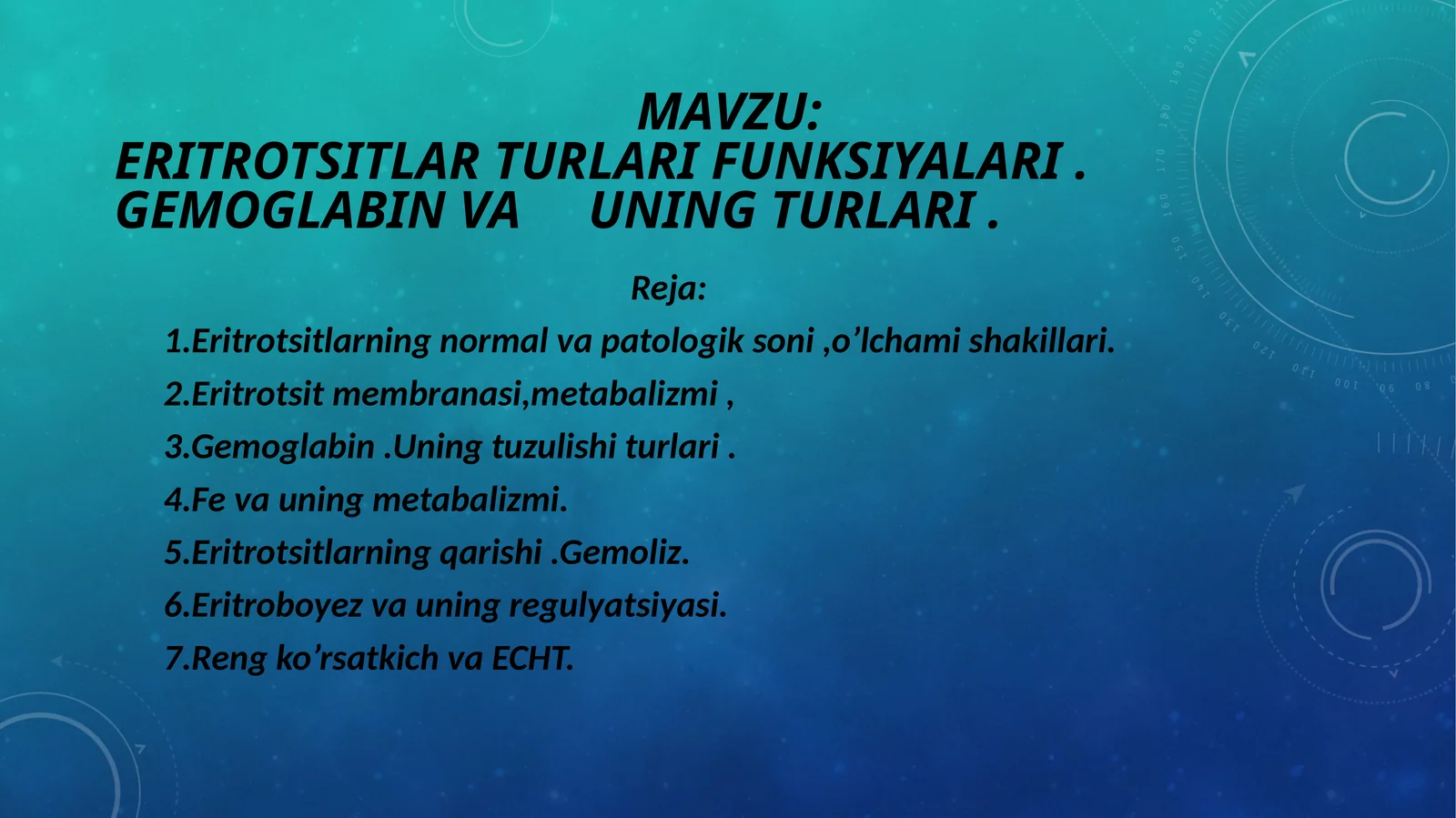 eritrotsitlar turlari va funksiyalari